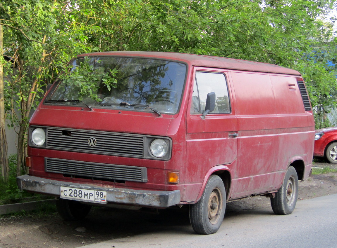Санкт-Петербург, № С 288 МР 98 — Volkswagen (T3) Kastenwagen '79-92