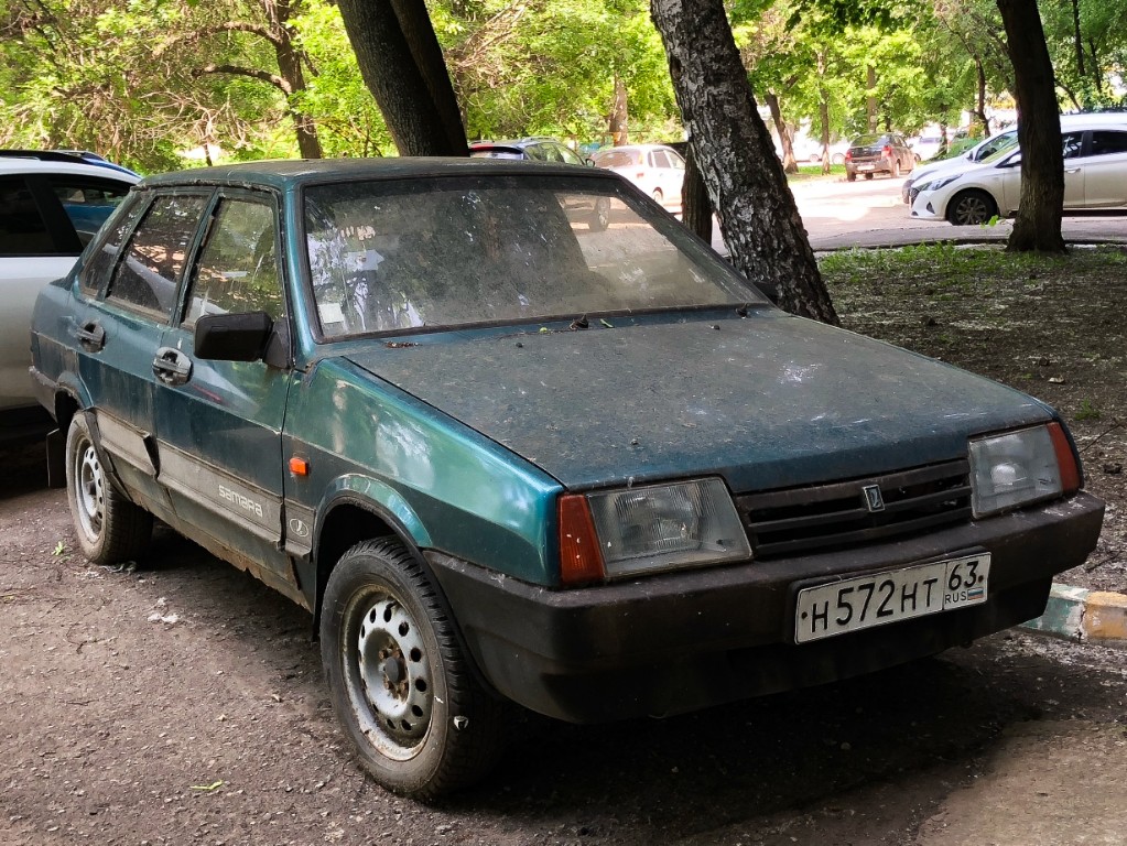 Самарская область, № Н 572 НТ 63 — ВАЗ-21099 '90-04