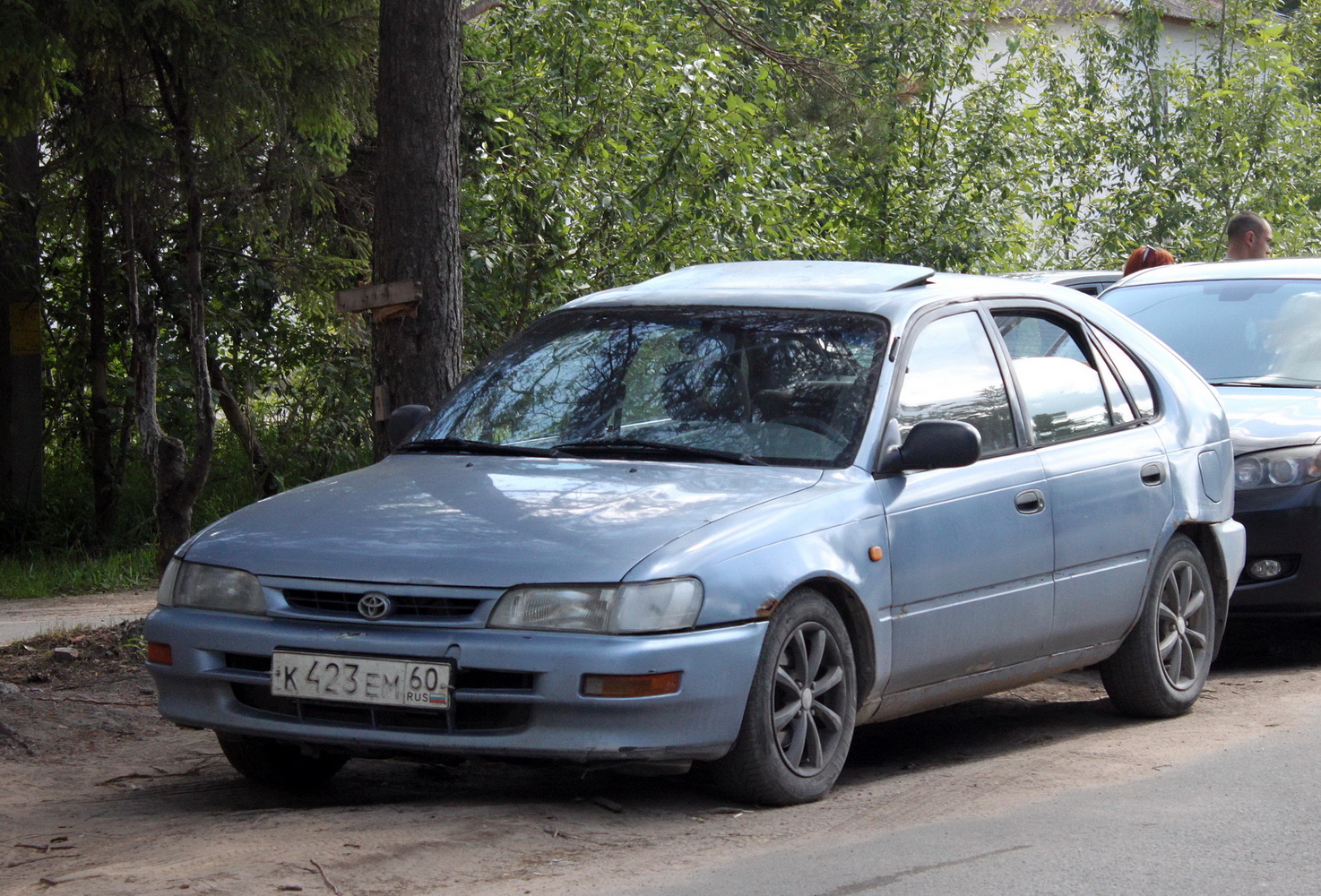 Псковская область, № К 423 ЕМ 60 — Toyota Corolla (E100) '91-02