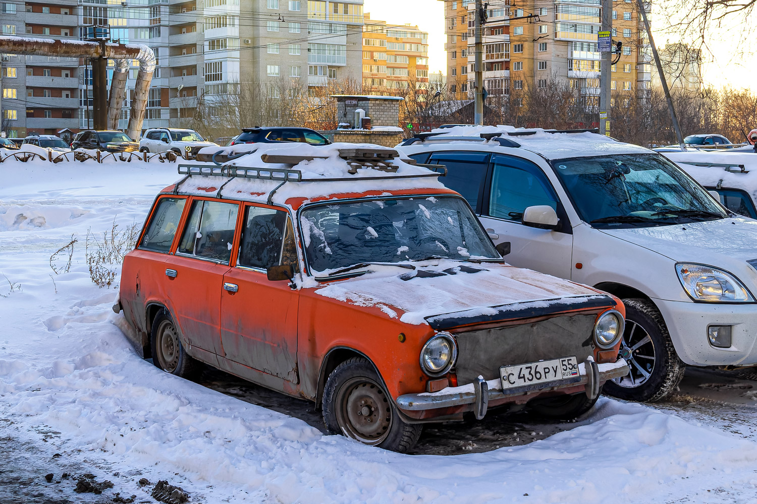 Омская область, № С 436 РУ 55 — ВАЗ-2102 Жигули '71-86
