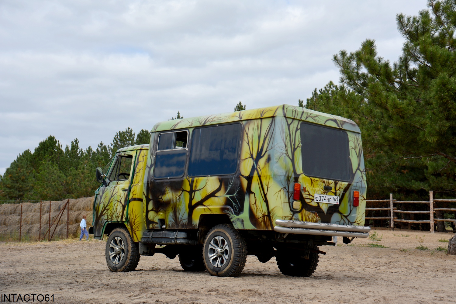 Ростовская область, № С 074 НР 761 — УАЗ-3303 '85-03