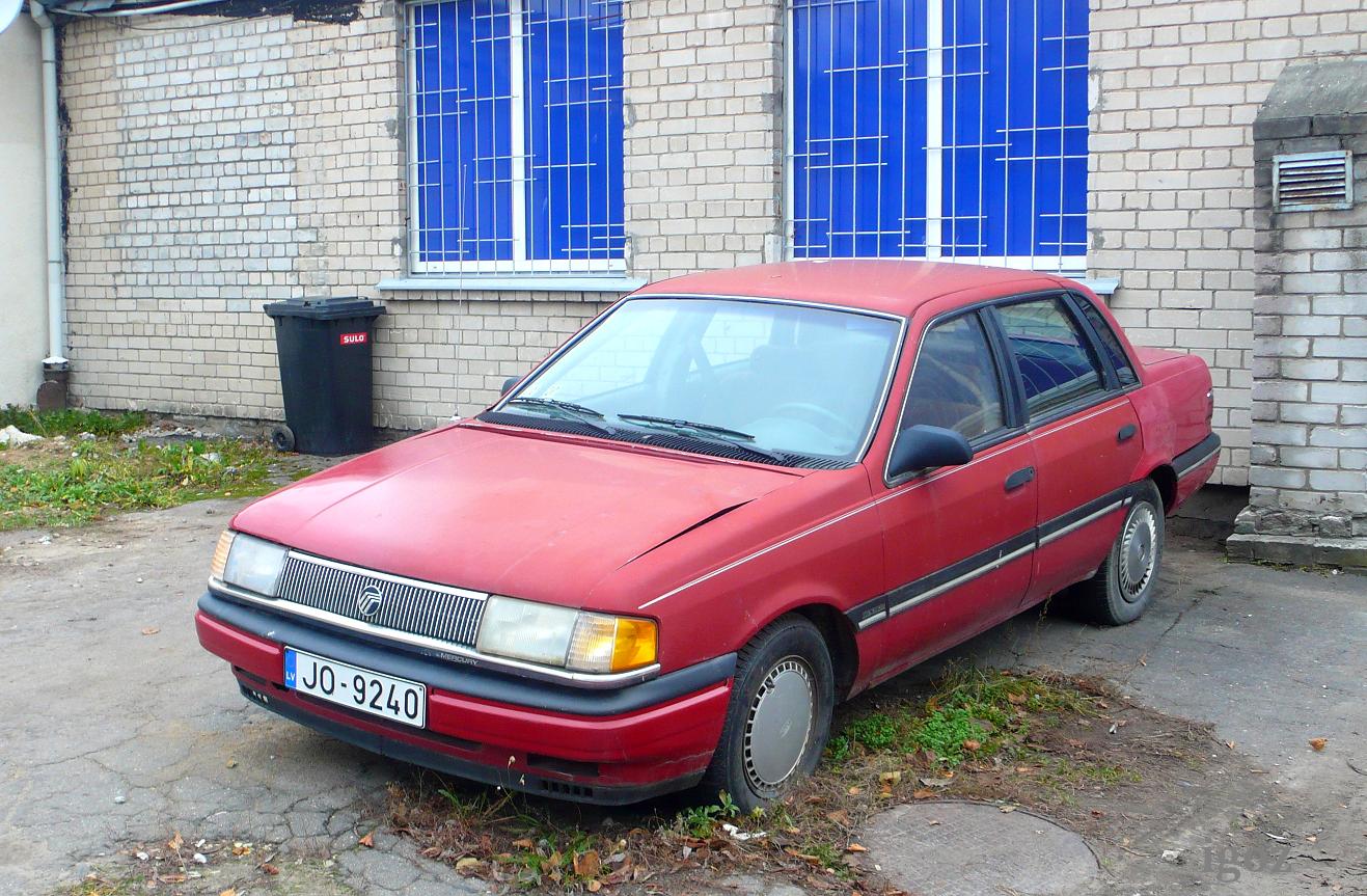 Латвия, № JO-9240 — Mercury Topaz '83-94