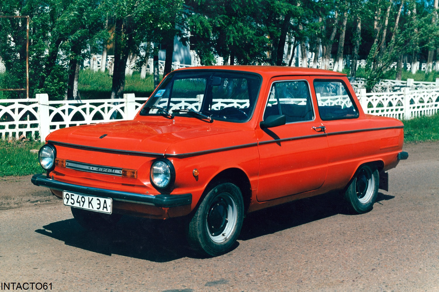 Красноярский край, № 9549 КЭА — ЗАЗ-968МД Запорожец '79-94; Исторические фотографии (до 2000 года) (Красноярский край)