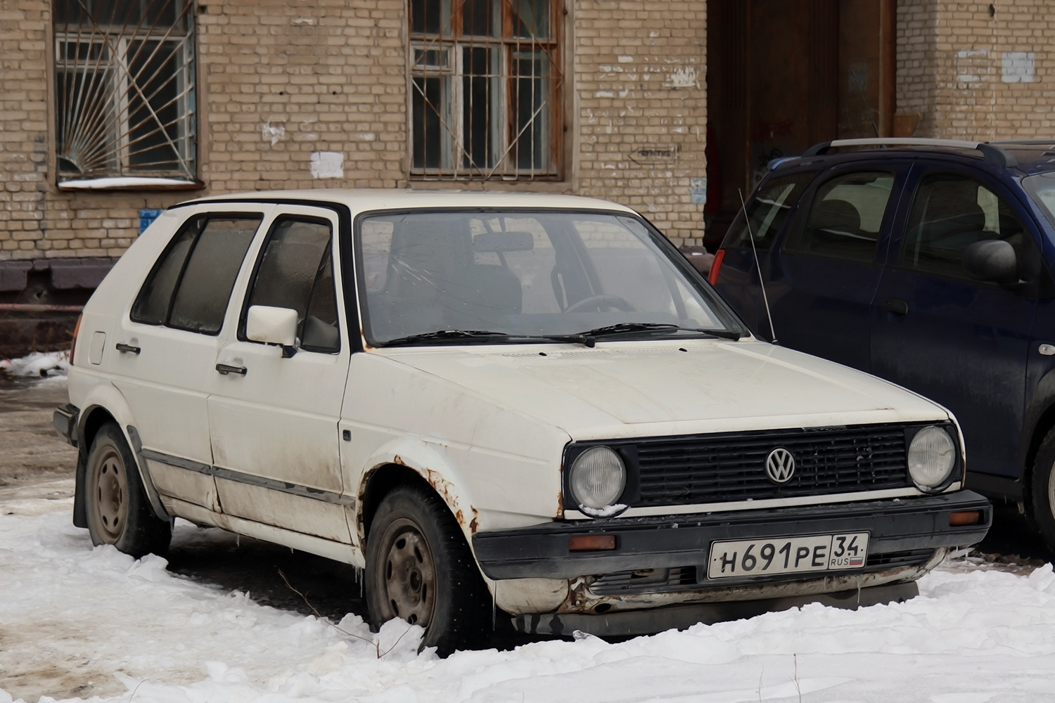 Волгоградская область, № Н 691 РЕ 34 — Volkswagen Golf (Typ 19) '83-92