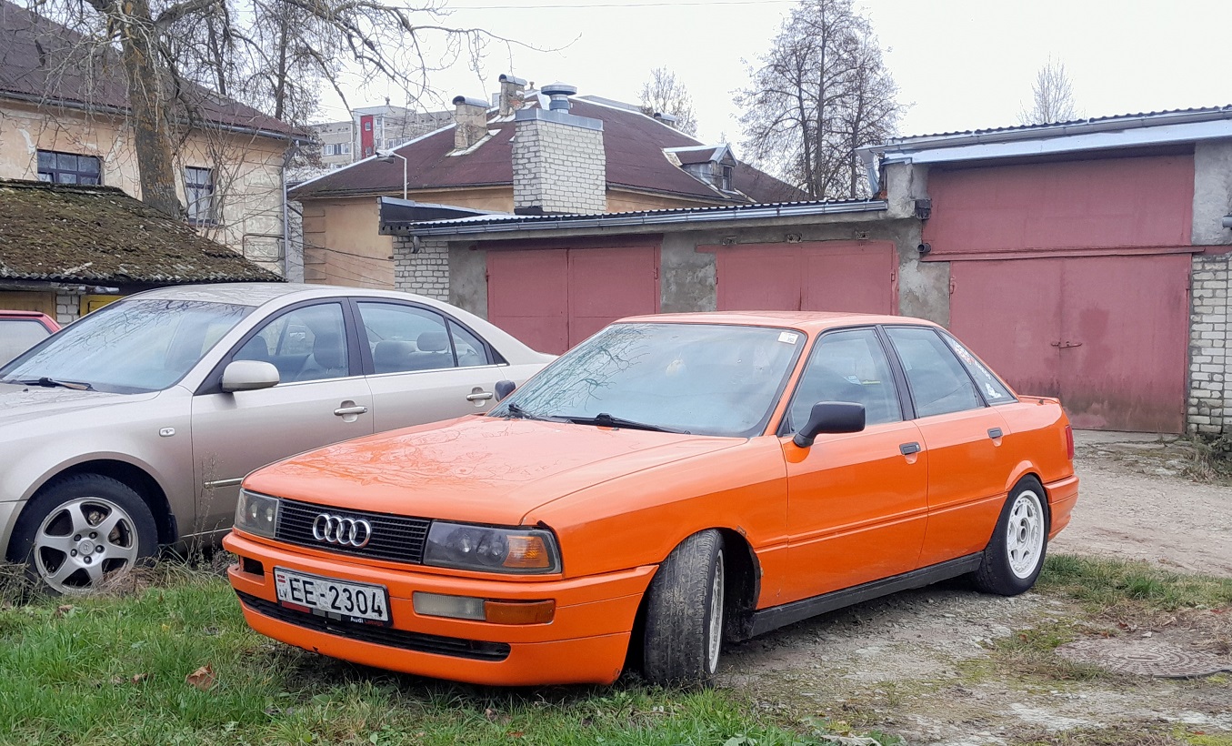 Латвия, № EE-2304 — Audi 80 (B3) '86-91
