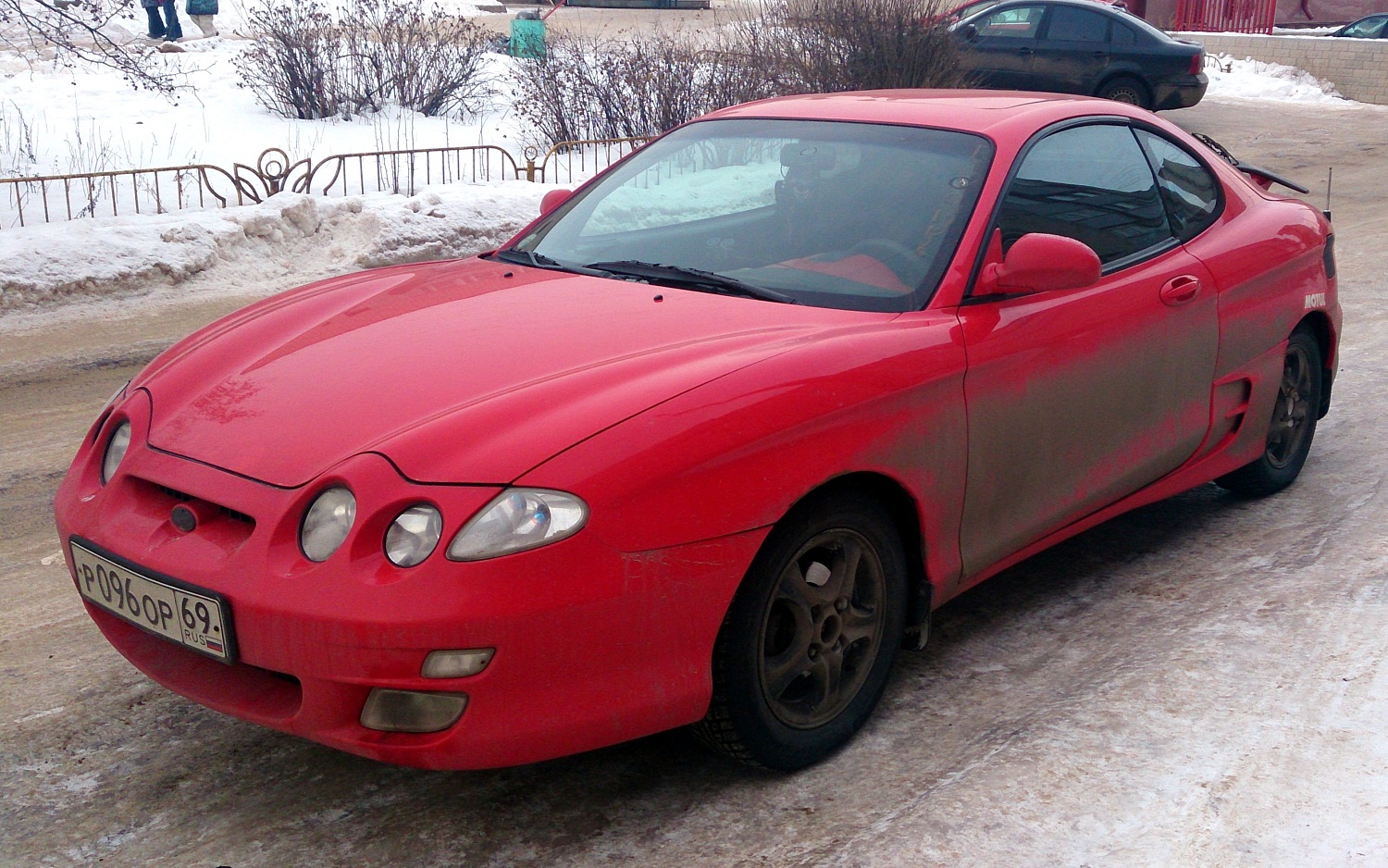Тверская область, № Р 096 ОР 69 — Hyundai Tiburon (1G) '96-01