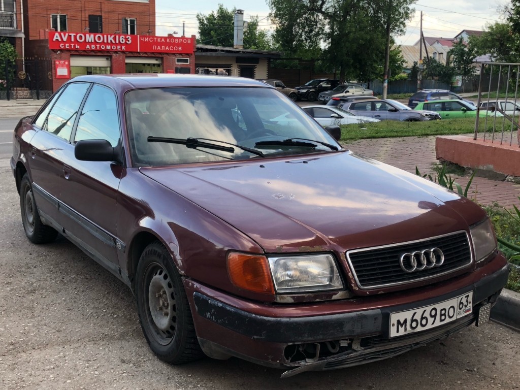 Самарская область, № М 669 ВО 63 — Audi 100 (C4) '90-94