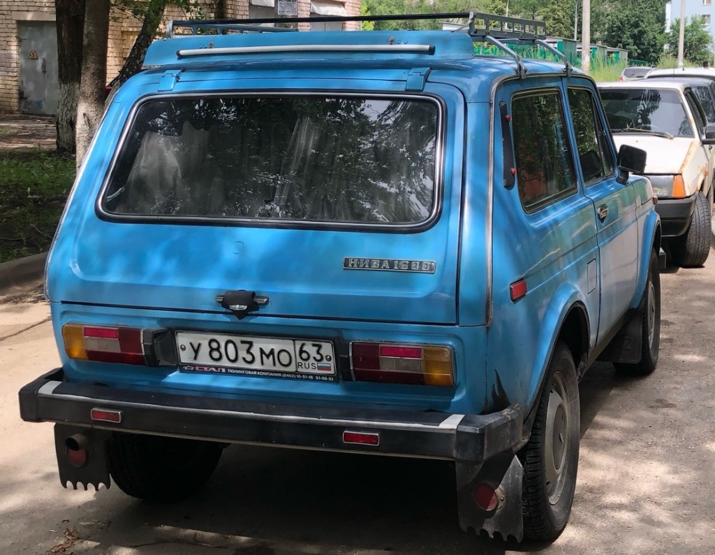 Самарская область, № У 803 МО 63 — ВАЗ-2121 Нива '77-94