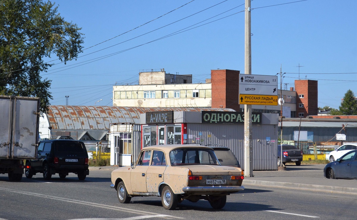 Удмуртия, № М 652 ХВ 18 — Москвич-412ИЭ-028 (Иж) '82-01