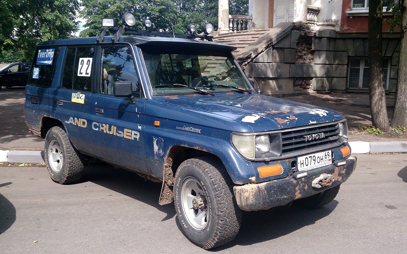 Тверская область, № Н 079 ОН 69 — Toyota Land Cruiser II (J70) '90-96