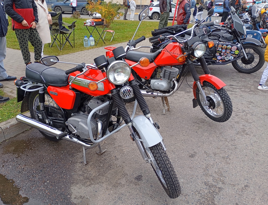 Тверская область, № 7248 АВ 69 — Jawa 350 typ 634 '73-85; Тверская область — Закрытие сезона 2025 Тверского ретро-клуба