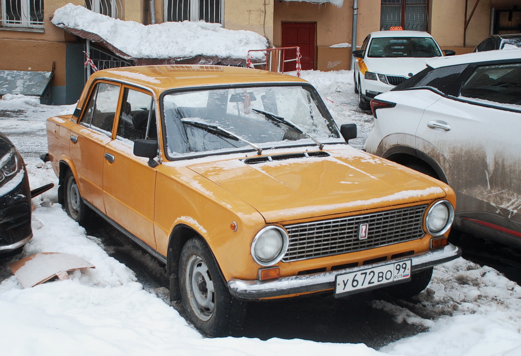 Москва, № У 672 ВО 99 — ВАЗ-21011 Жигули '74-83