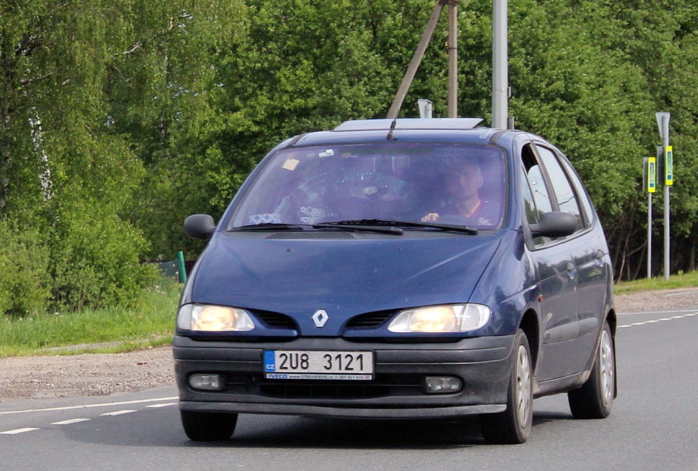 Чехия, № 2U8 3121 — Renault Scenic (1G) '96-99