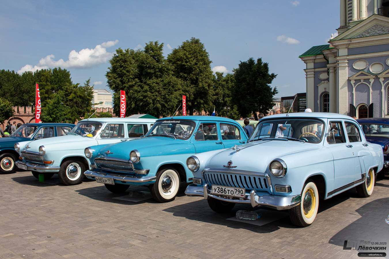 Московская область, № У 386 ТО 790 — ГАЗ-М-21И Волга '58-62; Тульская область — Автомобильный фестиваль "Автострада — 2025"