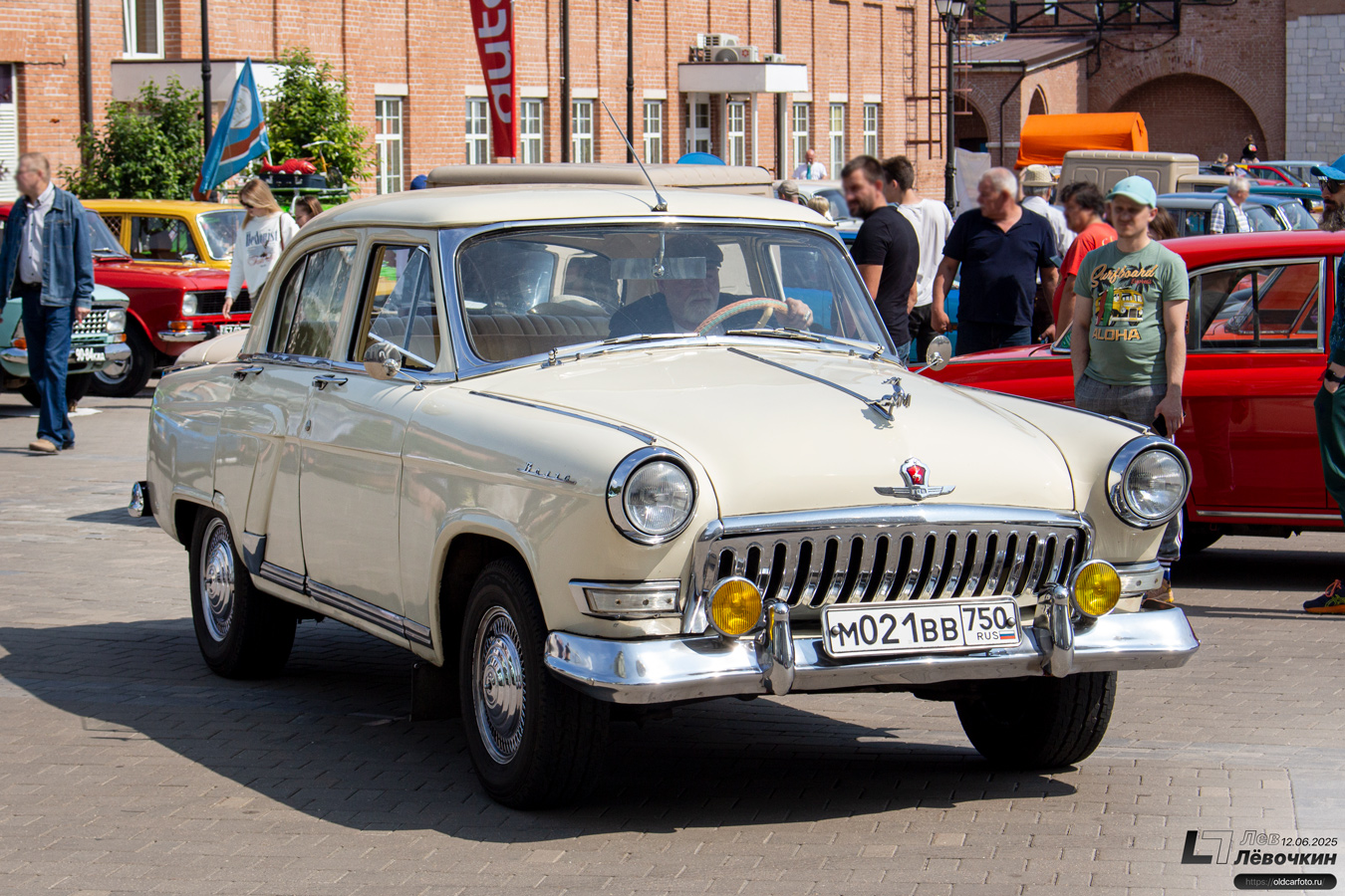 Московская область, № М 021 ВВ 750 — ГАЗ-М-21К Волга '58-62; Тульская область — Автомобильный фестиваль "Автострада — 2025"