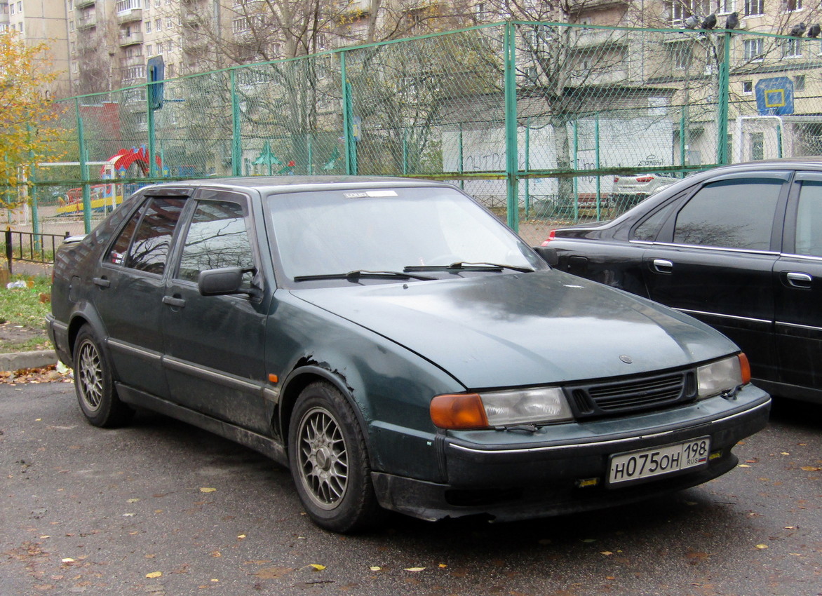 Санкт-Петербург, № Н 075 ОН 198 — Saab 9000 '84-98