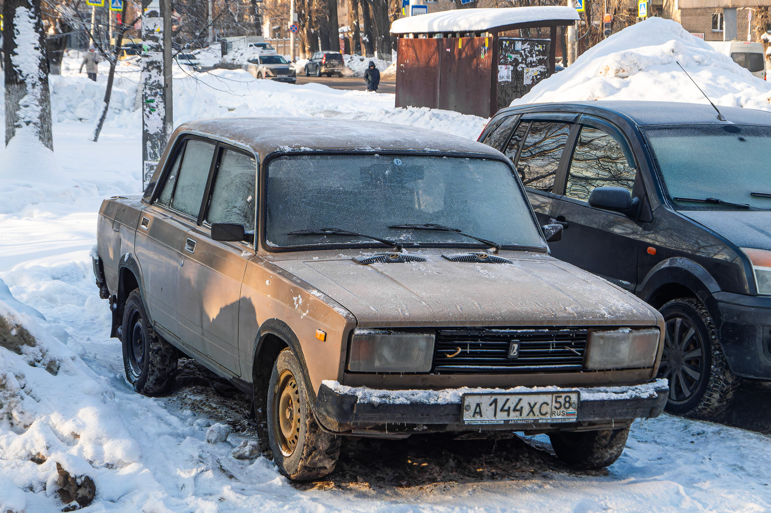 Пензенская область, № А 144 ХС 58 — ВАЗ-2105 Жигули '80-91