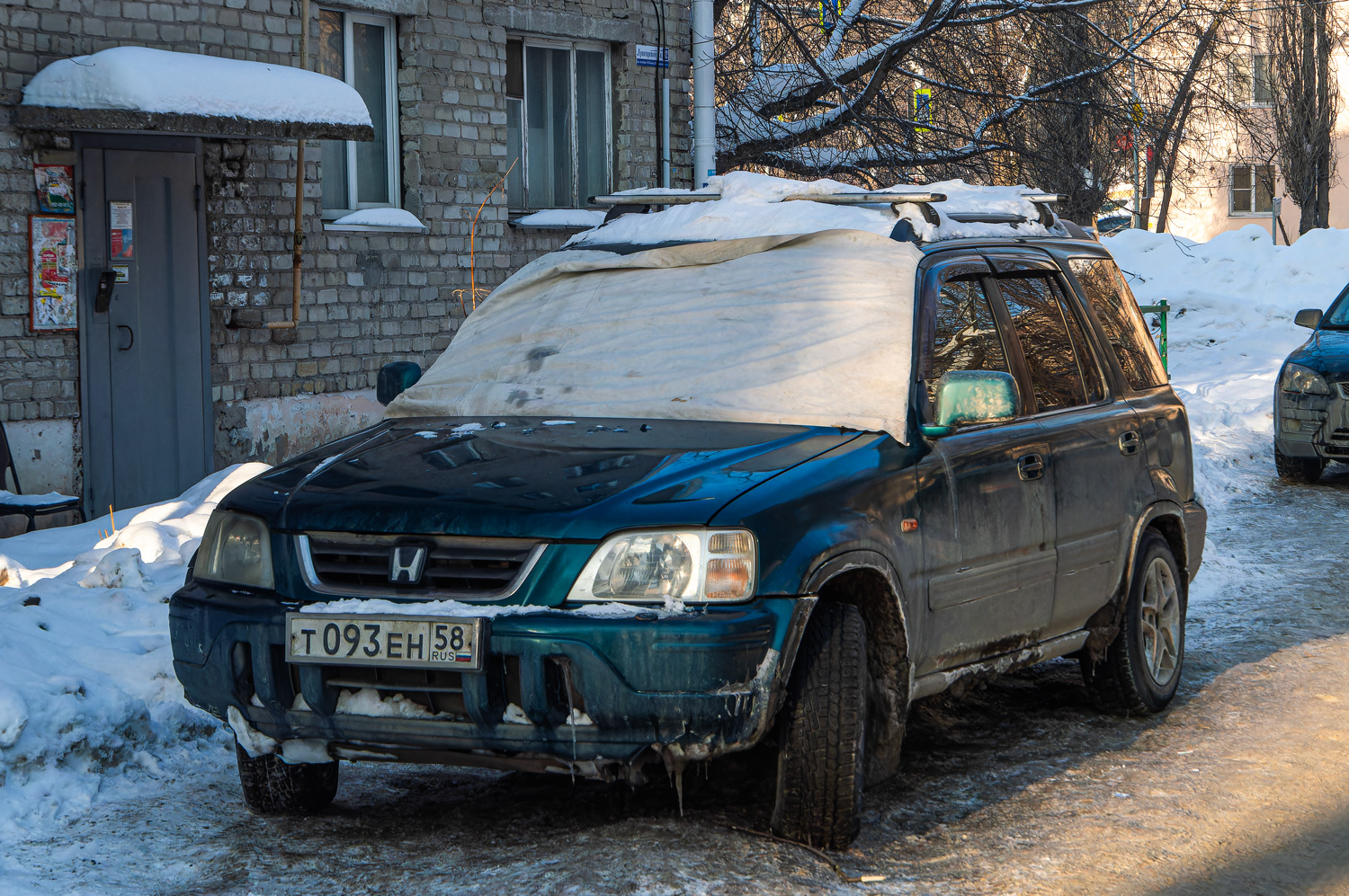 Пензенская область, № Т 093 ЕН 58 — Honda CR-V (RD) '95-01