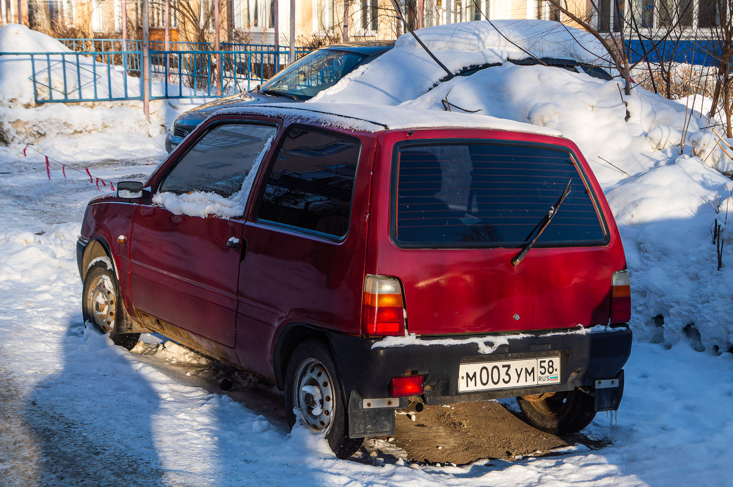 Пензенская область, № М 003 УМ 58 — ВАЗ-11113 (ЗМА) '96-06