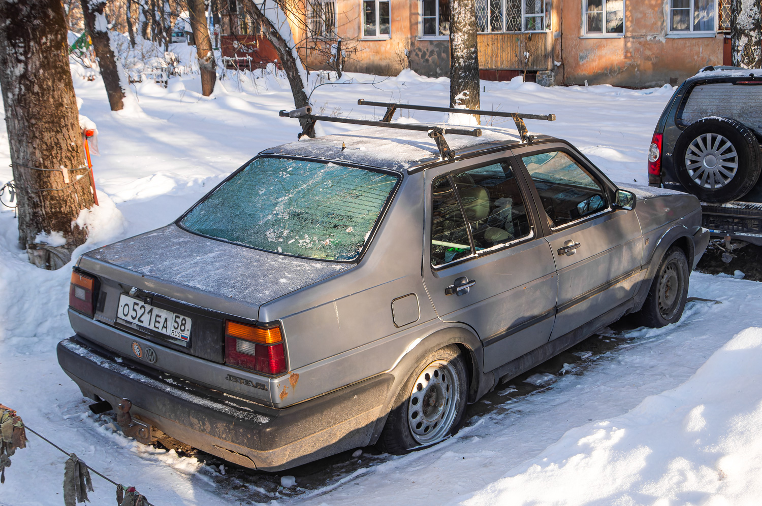 Пензенская область, № О 521 ЕА 58 — Volkswagen Jetta Mk2 (Typ 16) '84-92