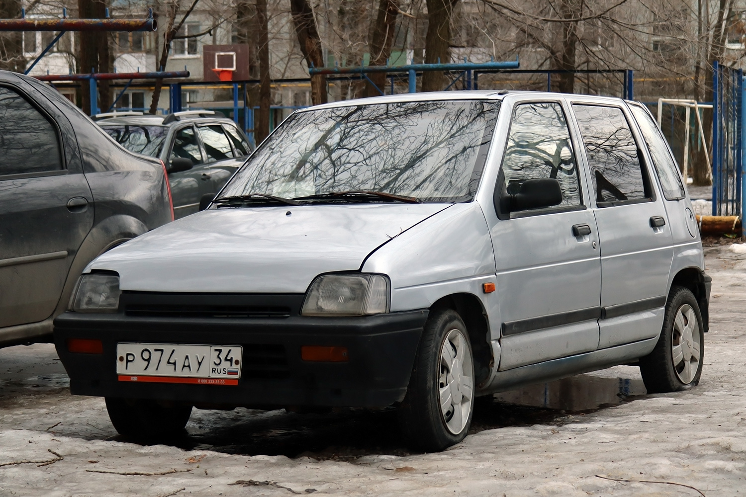 Волгоградская область, № Р 974 АУ 34 — Daewoo Tico '91-01