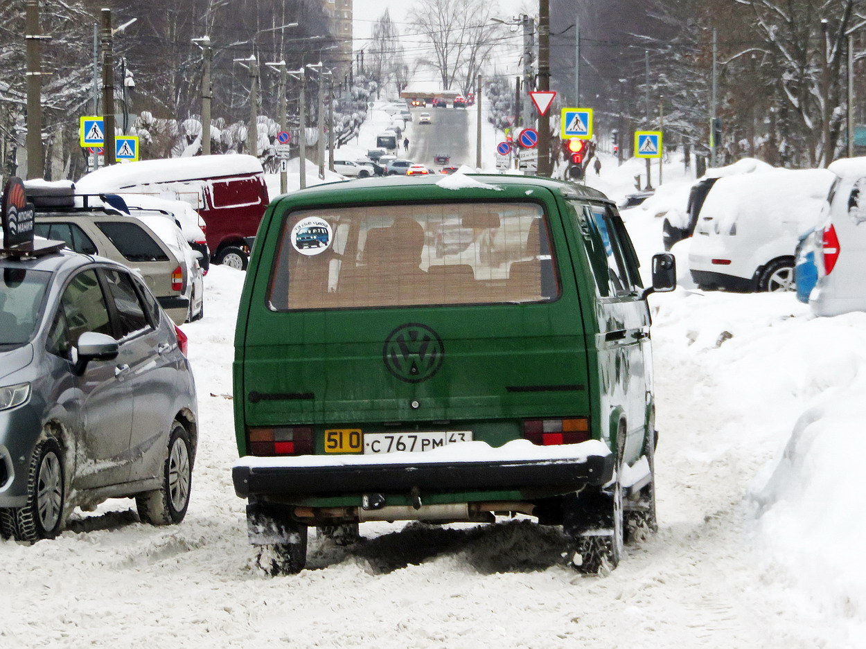 Кировская область, № С 767 РМ 43 — Volkswagen (T3) Kastenwagen '79-92