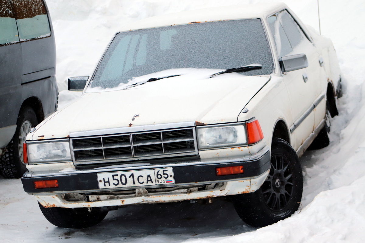Сахалинская область, № Н 501 СА 65 — Nissan Cedric (Y30) '83-99