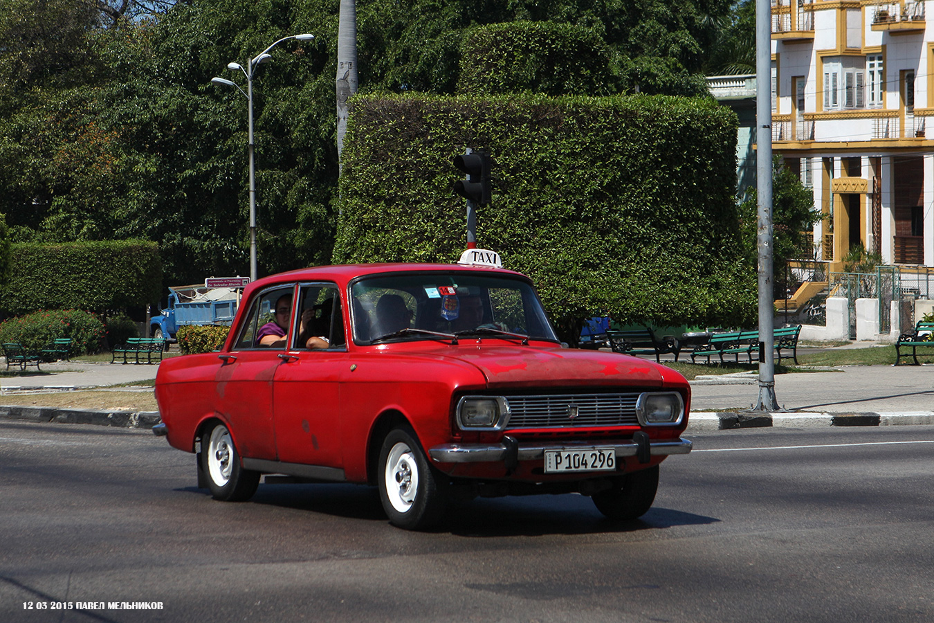 Куба, № P 104 296 — Москвич-412ИЭ '69-75