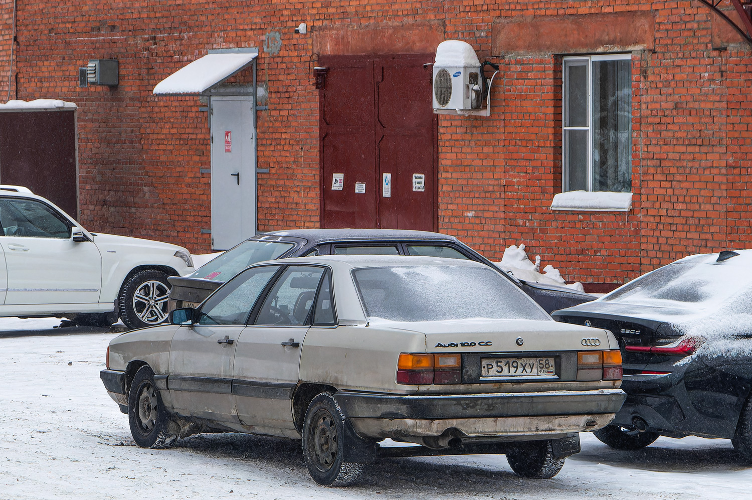 Пензенская область, № Р 519 ХУ 58 — Audi 100 (C3) '82-91
