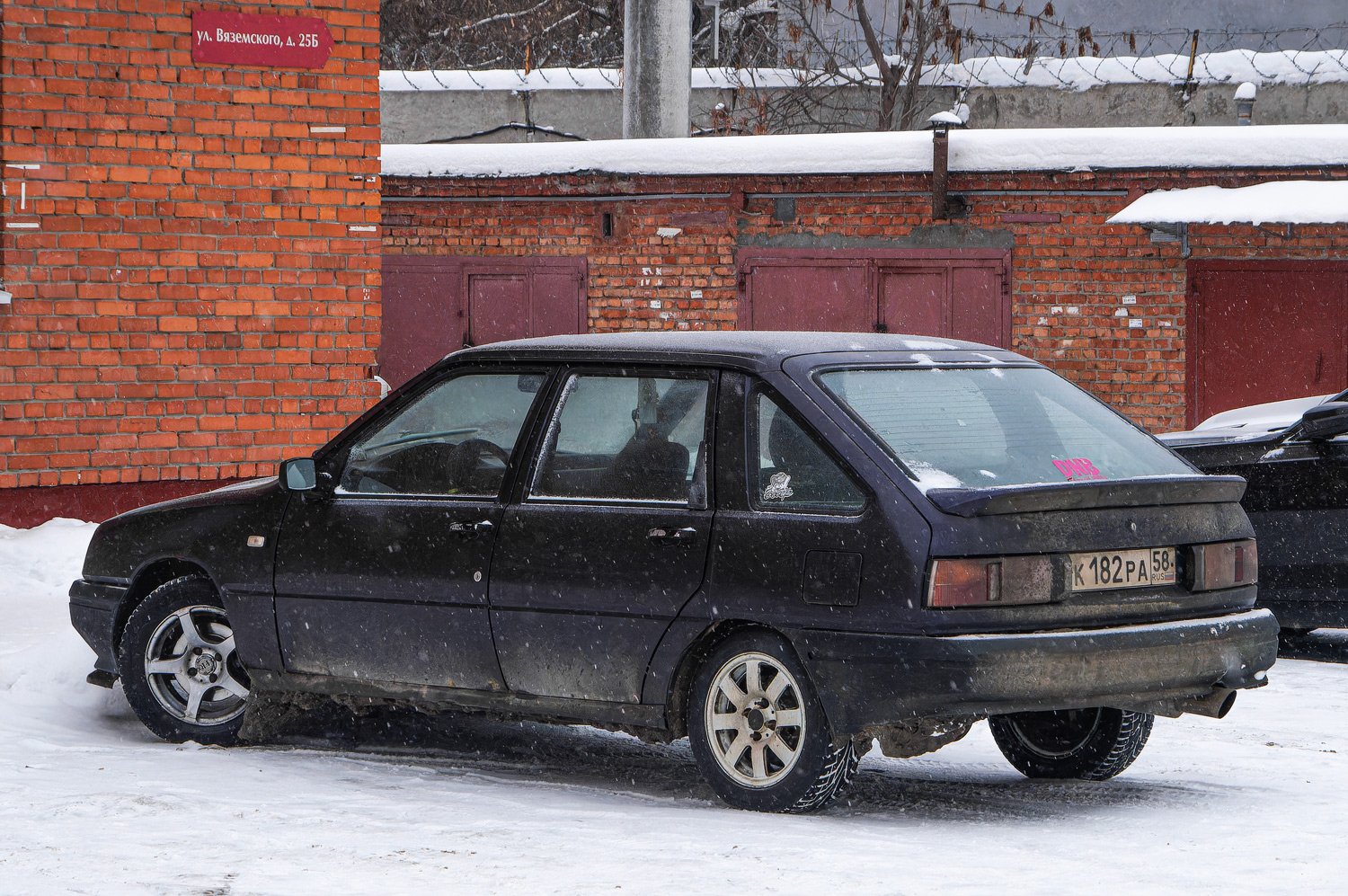 Пензенская область, № К 182 РА 58 — Иж-2126-030 '98-05
