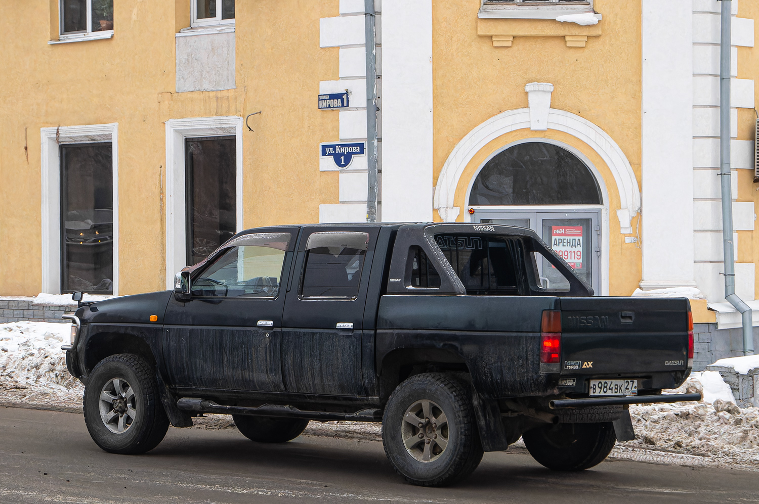 Пензенская область, № В 984 ВК 27 — Nissan Datsun (D21) '85-97; Хабаровский край — Вне региона