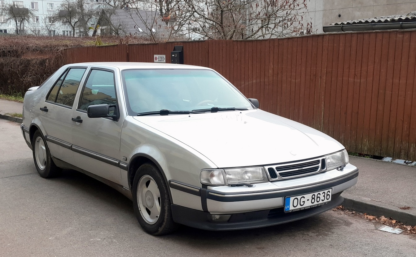 Латвия, № OG-8636 — Saab 9000 '84-98