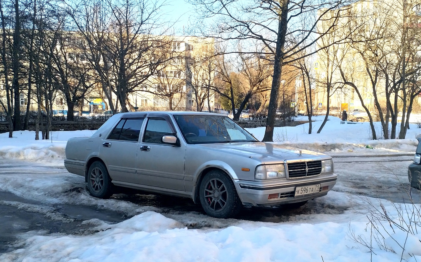 Тверская область, № К 596 ТА 71 — Nissan Cedric (Y31) facelift '91-14