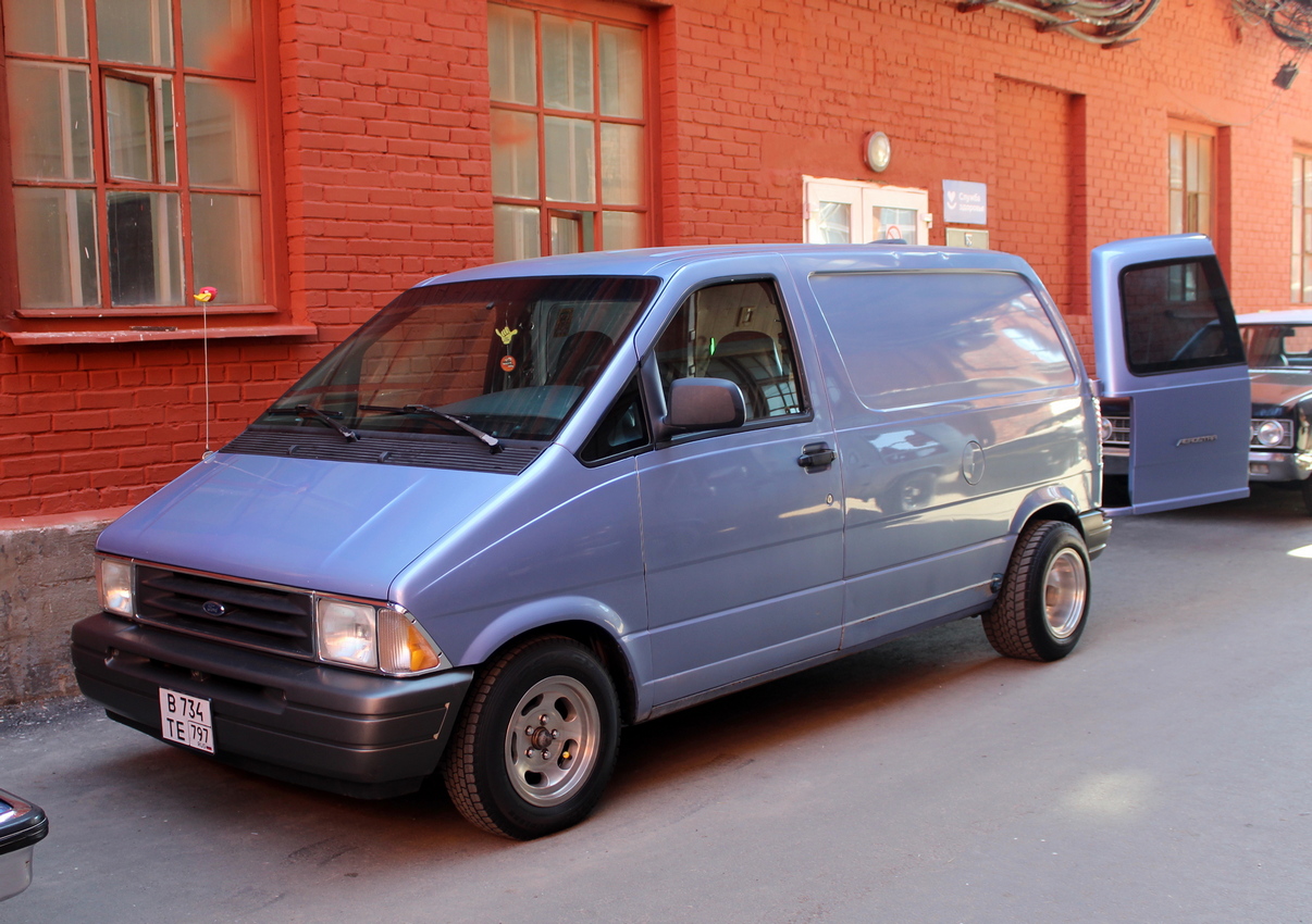 Москва, № В 734 ТЕ 797 — Ford Aerostar '86-97; Санкт-Петербург — Ежегодная выставка классических и кастомных автомобилей и мотоциклов "Original Meet"