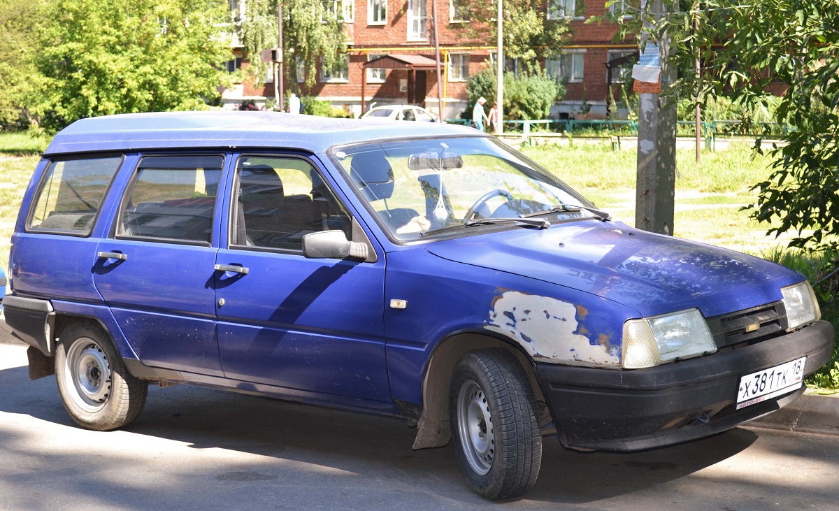 Удмуртия, № Х 381 ТК 18 — Иж-21261-030 '04-05