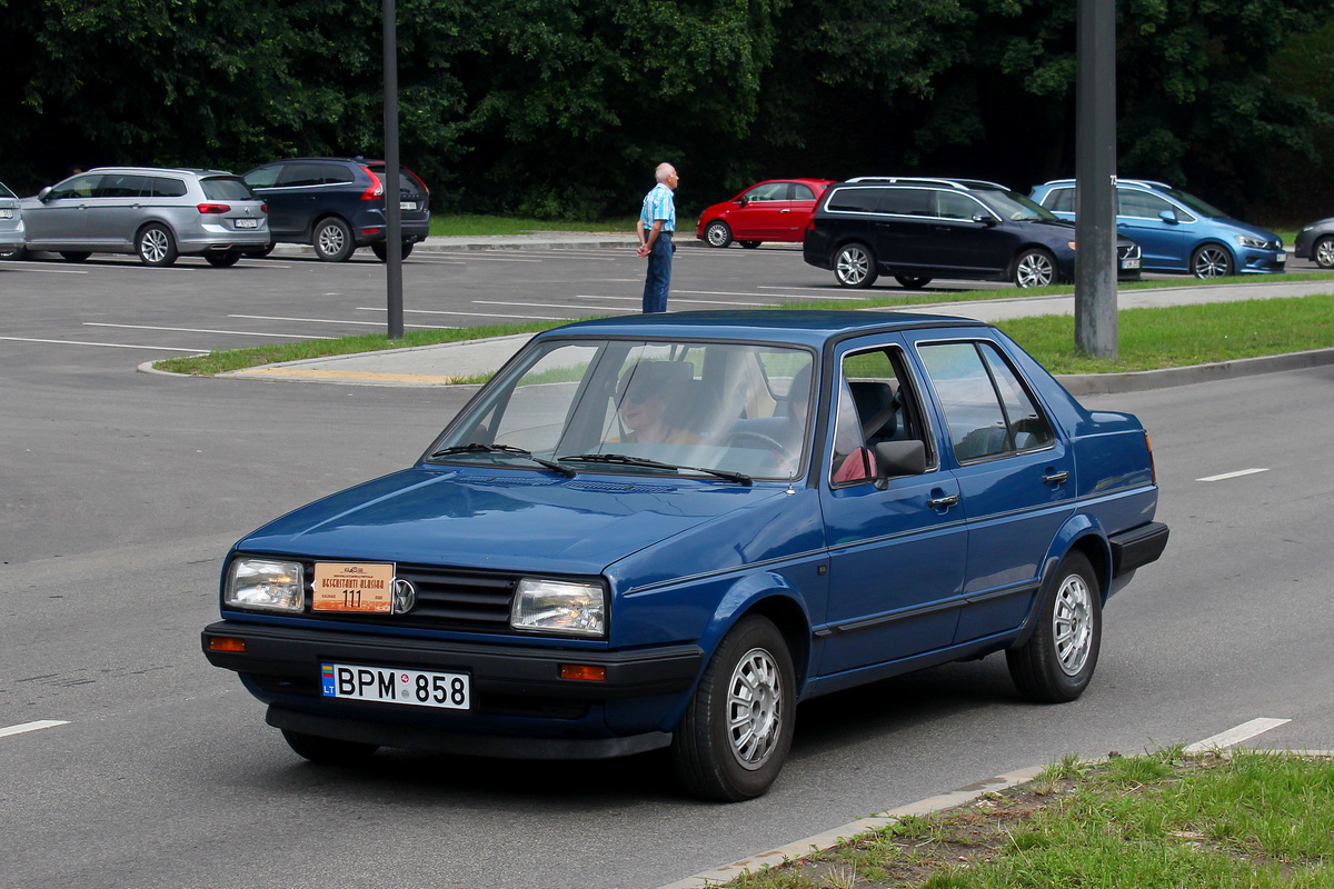 Литва, № BPM 858 — Volkswagen Jetta Mk2 (Typ 16) '84-92; Литва — Nesenstanti klasika 2025