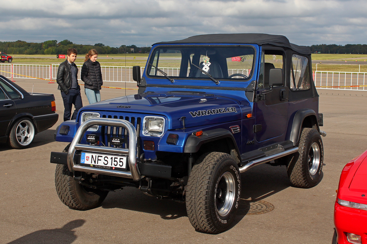 Литва, № NFS 155 — Jeep Wrangler (YJ) '87-96; Литва — Retro mugė 2025 ruduo