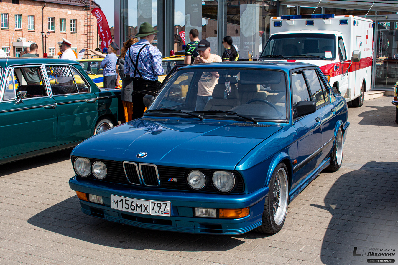 Москва, № М 156 МХ 797 — BMW 5 Series (E28) '82-88; Тульская область — Автомобильный фестиваль "Автострада — 2025"