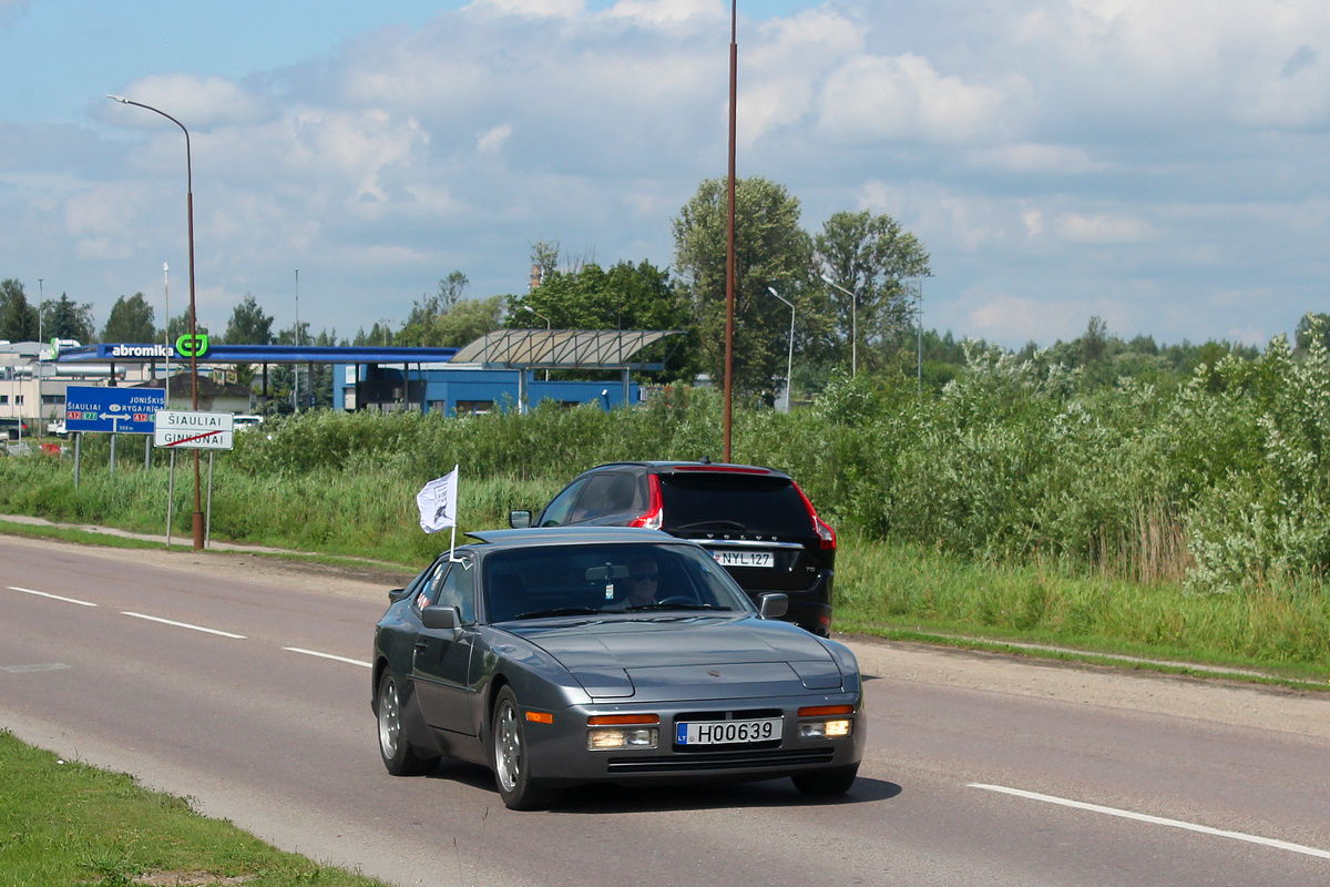 Литва, № H00639 — Porsche 944 '82-89; Литва — Naisių vasara 2025