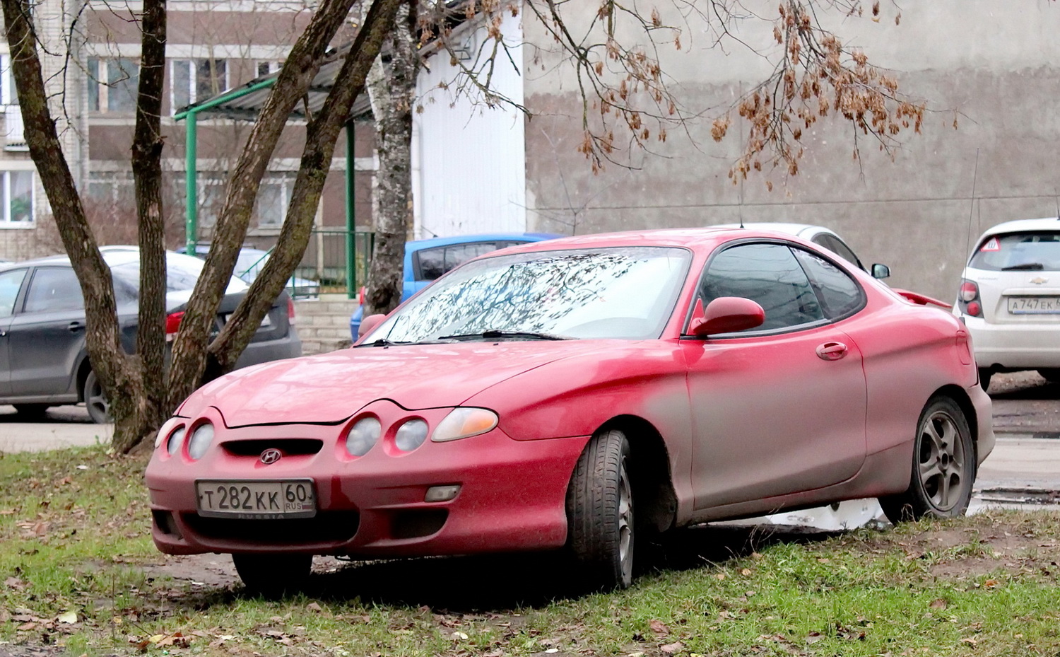Псковская область, № Т 282 КК 60 — Hyundai Tiburon (1G) '96-01