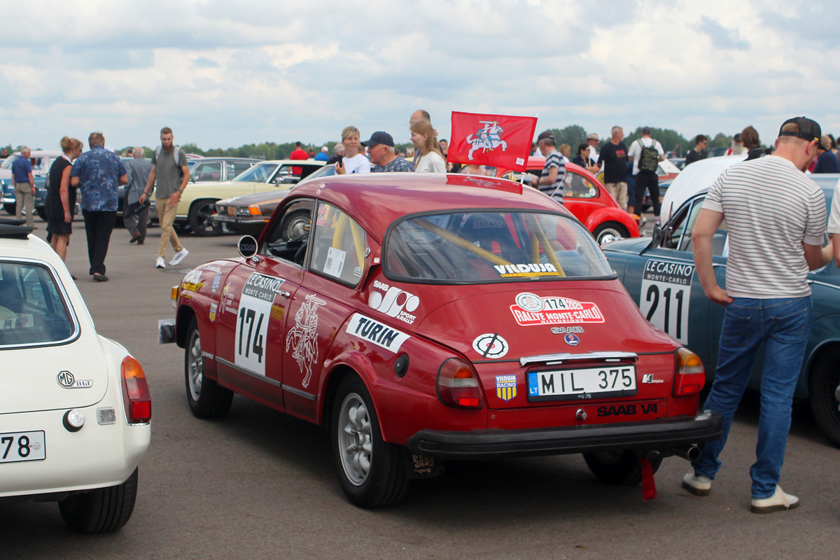 Литва, № MIL 375 — Saab 96 '69-78; Литва — Nesenstanti klasika 2025