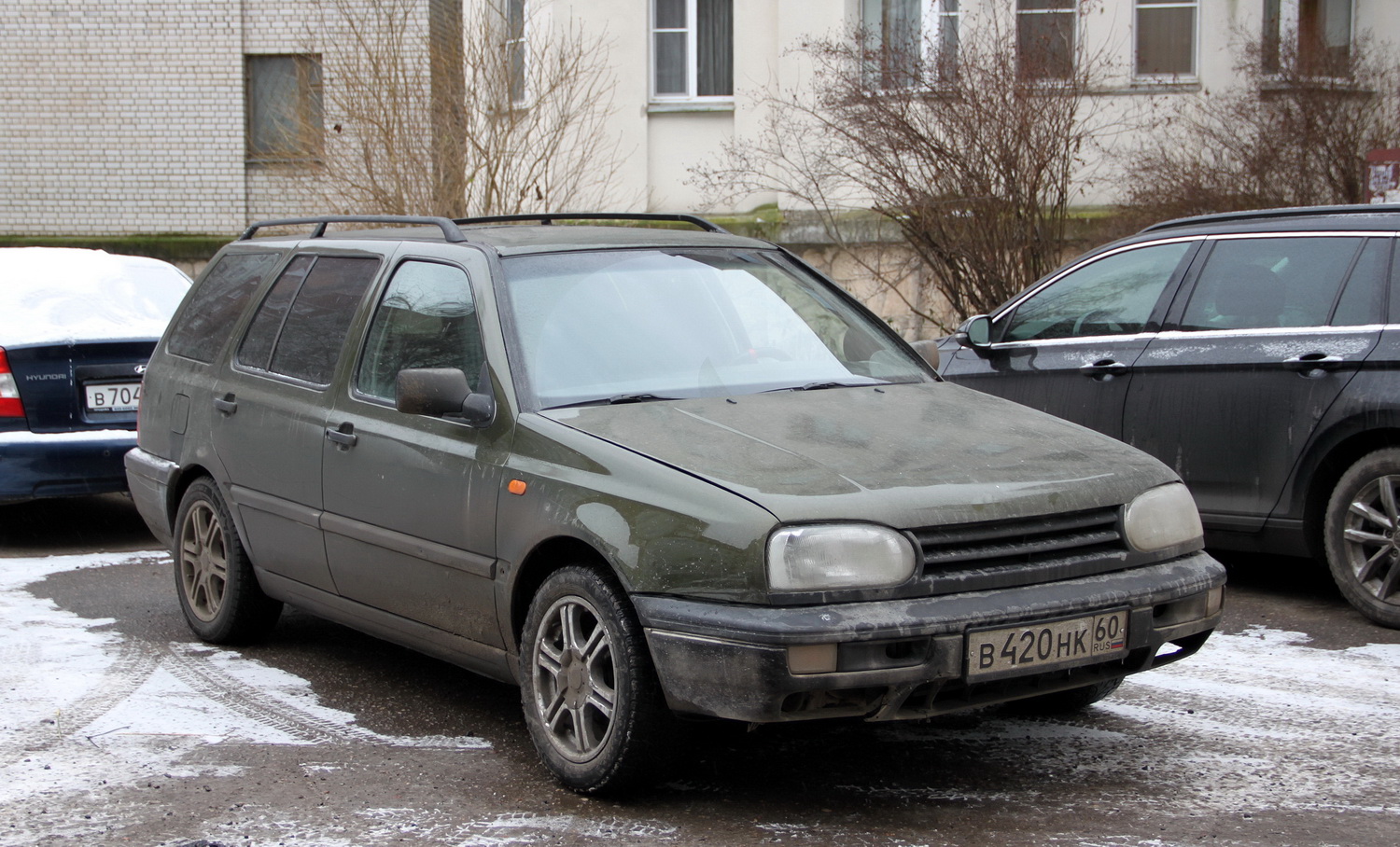 Псковская область, № В 420 НК 60 — Volkswagen Golf Variant (Typ 1H) '93-99