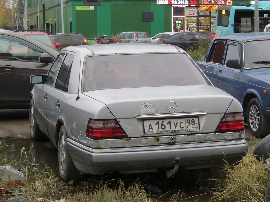 Санкт-Петербург, № А 161 УС 98 — Mercedes-Benz (W124) '84-96