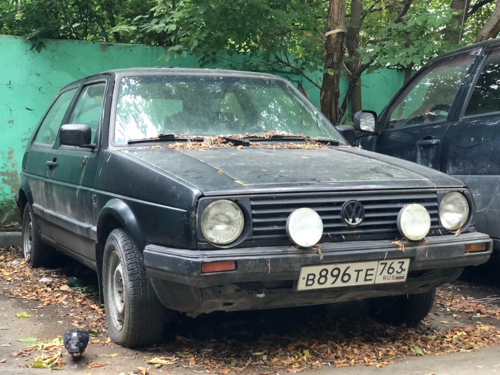Самарская область, № В 896 ТЕ 763 — Volkswagen Golf (Typ 19) '83-92