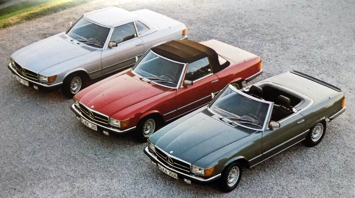 Германия, № R-EK 310 — Mercedes-Benz (R107/C107) '71-89; Германия, № M-AA 3506 — Mercedes-Benz (R107/C107) '71-89; Германия — Федеративная республика Германия (1949-1990)
