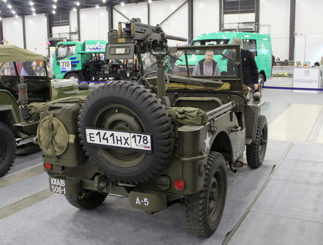 Санкт-Петербург, № Е 141 НХ 178 — Willys MB '41-45; Санкт-Петербург — Олдтаймер-Галерея Ильи Сорокина