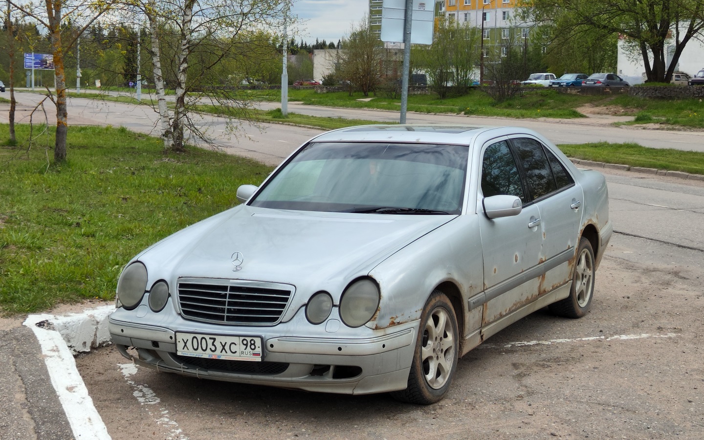 Тверская область, № Х 003 ХС 98 — Mercedes-Benz (W210) '95-03