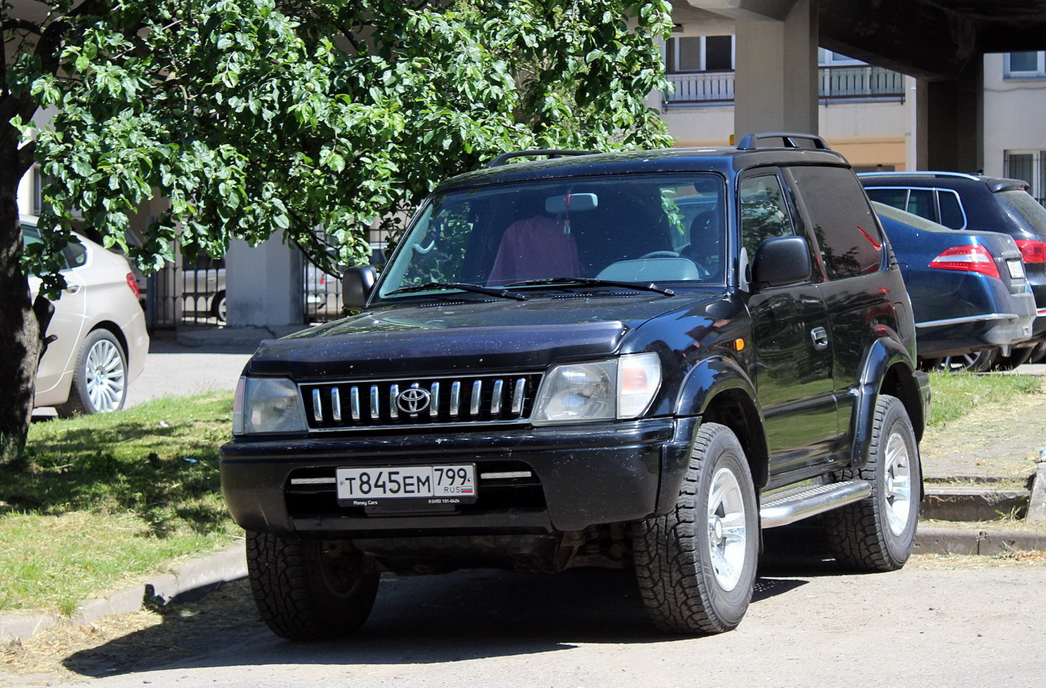 Москва, № Т 845 ЕМ 799 — Toyota Land Cruiser Prado (J90) '96-02