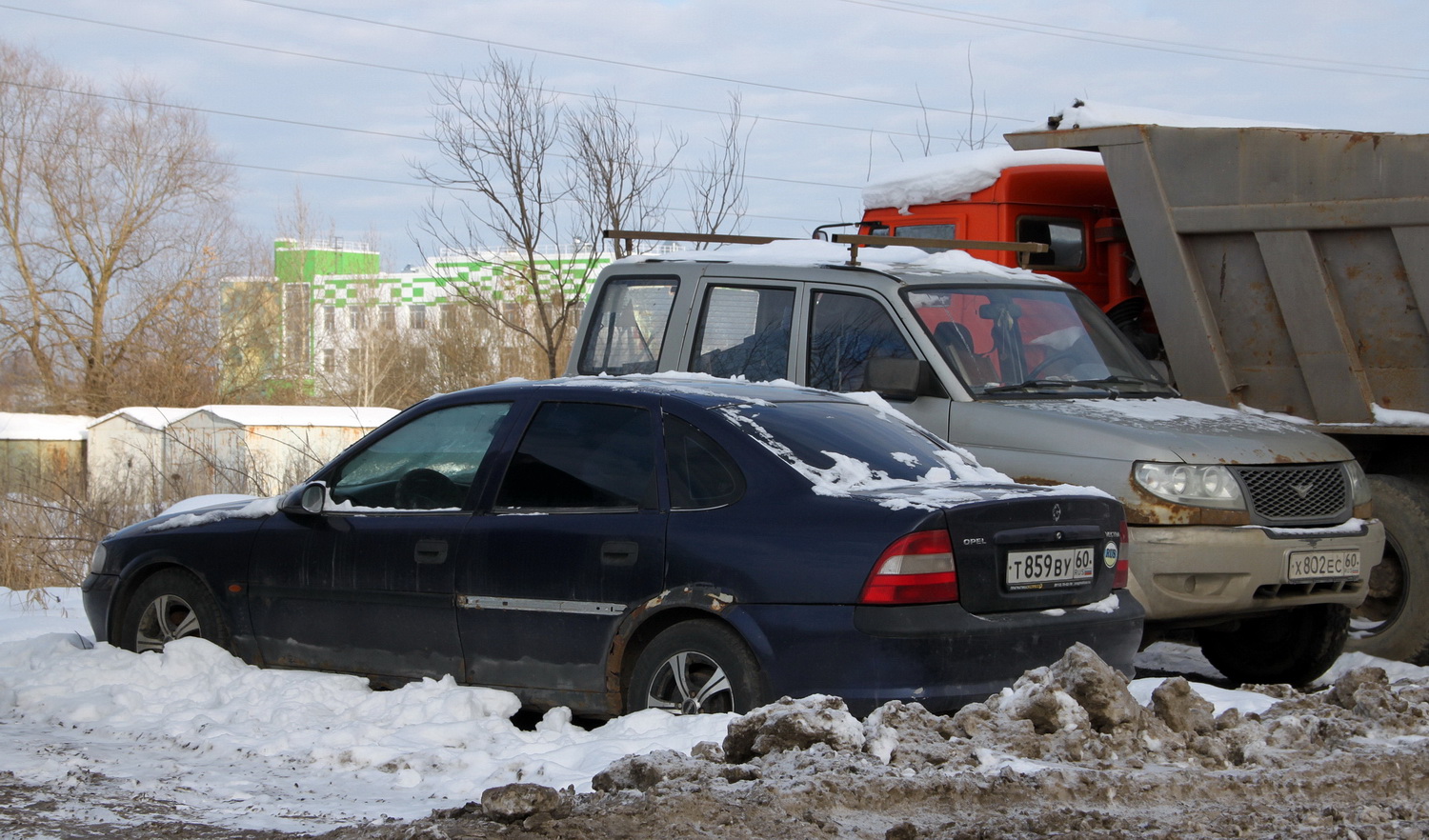 Псковская область, № Т 859 ВУ 60 — Opel Vectra (B) '95-02