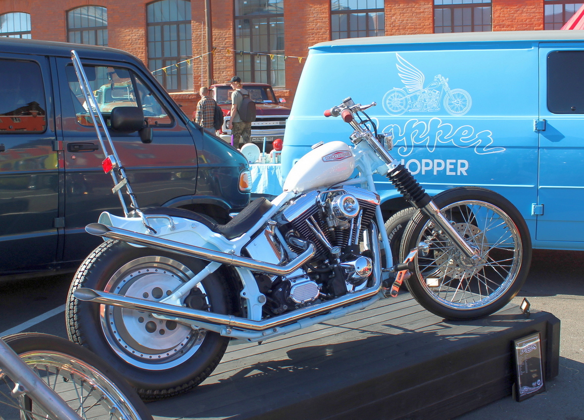 Санкт-Петербург, № (78) Б/Н МТ 0044 — Harley-Davidson (Общая модель); Санкт-Петербург — Ежегодная выставка классических и кастомных автомобилей и мотоциклов "Original Meet"